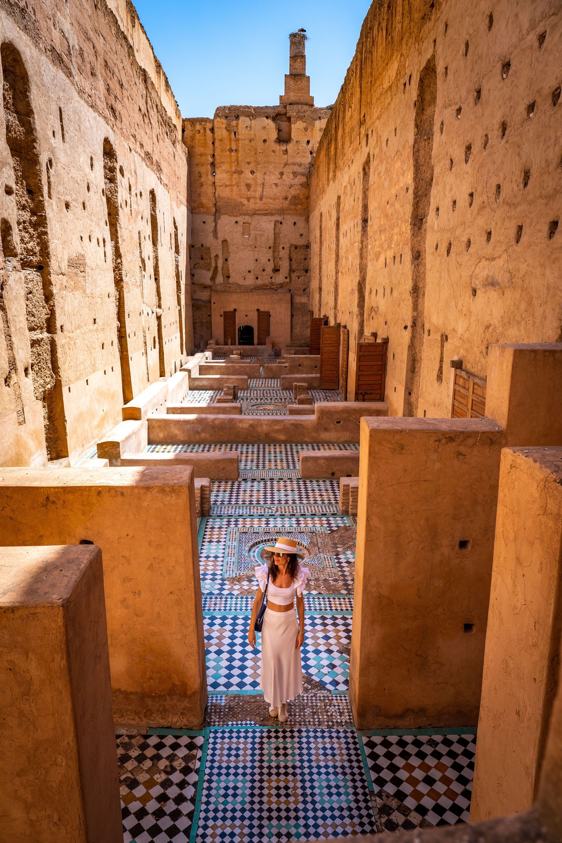 Exploring El Badi Palace in Marrakech